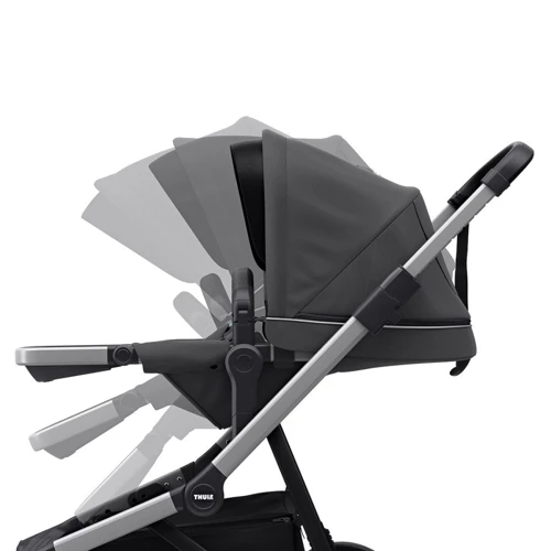 Прогулочная коляска Thule Sleek (Midnight Black) (TH11000002): Ширина шасси 60,5 см