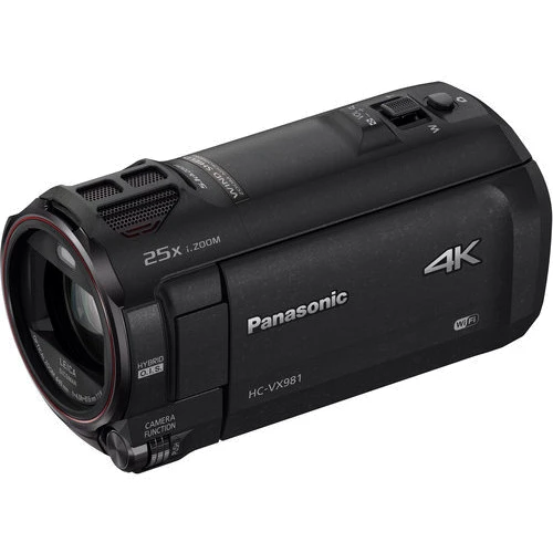 Цифровая видеокамера Panasonic HC-VX981K Ultra HD: Поддержка карт памяти SD, SDHC, SDXC