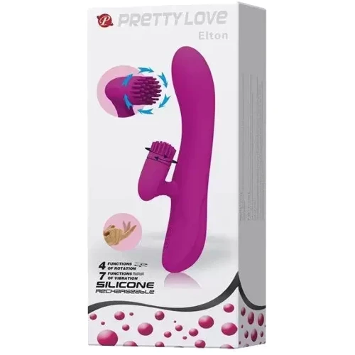 Перезаряжаемый вибратор Pretty Love "Elton" BI-067002