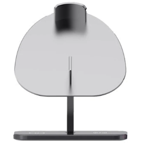 Зарядное устройство WIWU Wireless Charger Hubble Stand M15 15W Gray for Apple iPhone, Apple AirPods and Apple AirPods Max: Кабель в комплекте отсутствует