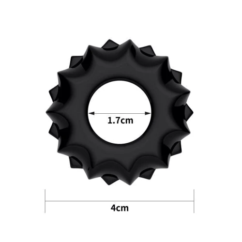 Ерекційне кільце LoveToy POWER PLUS Cockring, Black