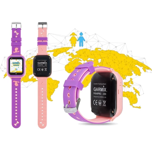 Смарт-часы GARMIX PointPRO-200 LTE Pink: Дисплей 1.4" IPS (240x240)