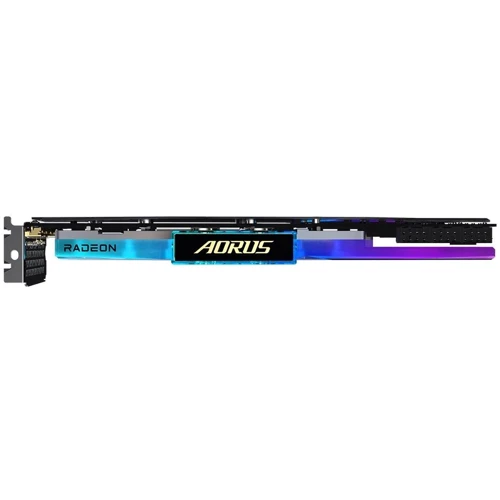 Видеокарта GIGABYTE AORUS Radeon RX 6900 XT XTREME WATERFORCE WB 16G (GV-R69XTAORUSX WB-16GD): Интерфейс PCI Express 4.0 x16