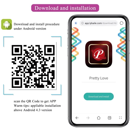Смарт вибратор для пар LYBAILE Pretty Love August (BI-014582HP-1)