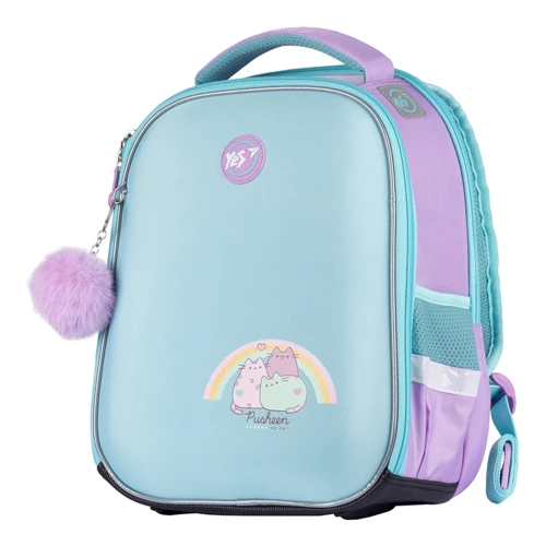 Рюкзак YES H-100 Pusheen, сиреневый/бирюзовый (558786): Пол ребенка Для девочек