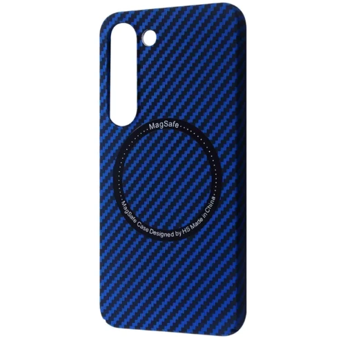

Wave Carbon Case with MagSafe Blue for Samsung S916 Galaxy S23+