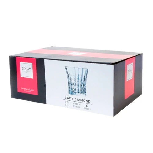 ECLAT LADY DIAMOND 6х270 мл: Тип Стакан