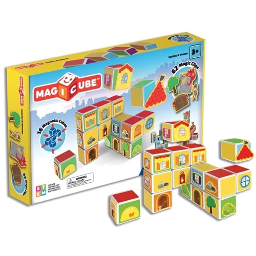 Geomag MAGICUBE Castles & Homes | Магнитные кубики Замки и дома