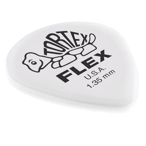 Медиатор Набор медиаторов DUNLOP 466P1.35 Tortex Flex Jazz III XL Player's Pack 1.35: Форма медиатора Jazz