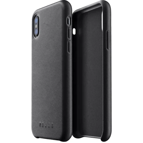 Чохол для iPhone MUJJO Full Leather Case Black для iPhone XS: Колір чорний
