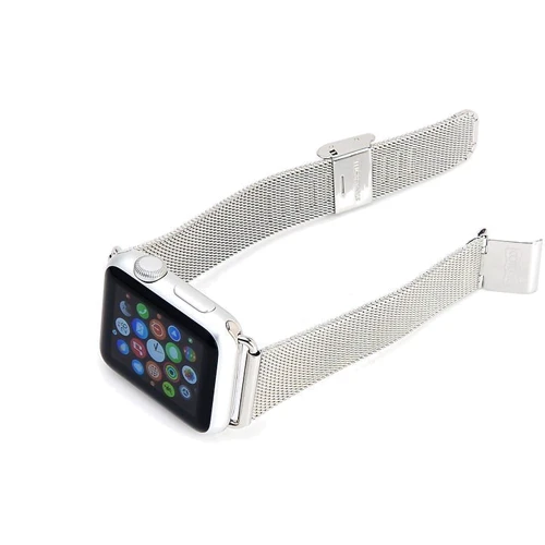 Аксесуар для Watch COTEetCI W2 Milanese Band Silver (CS2063-S) for Apple Watch 42/44/45/49mm фото 7