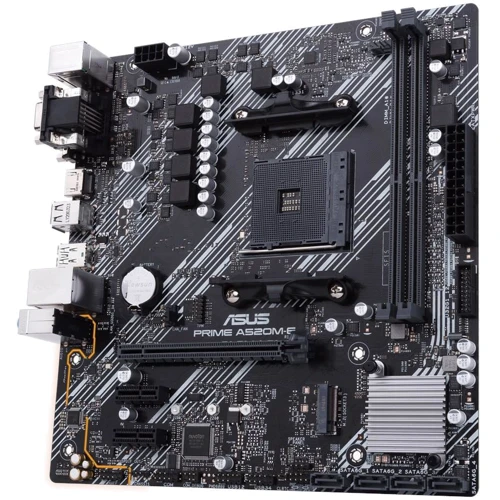 Asus Prime A520M-E Socket AM4: Оперативная память 2xDDR4 4600 МГц, до 64 ГБ