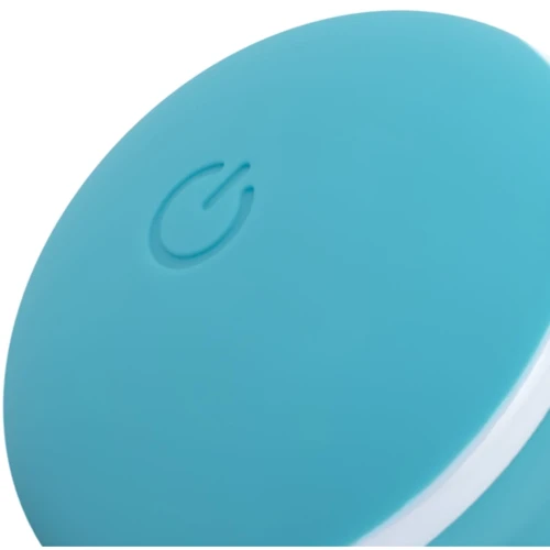 Анальная вибропробка Cala Azul - Blanca Vibrating anal plug