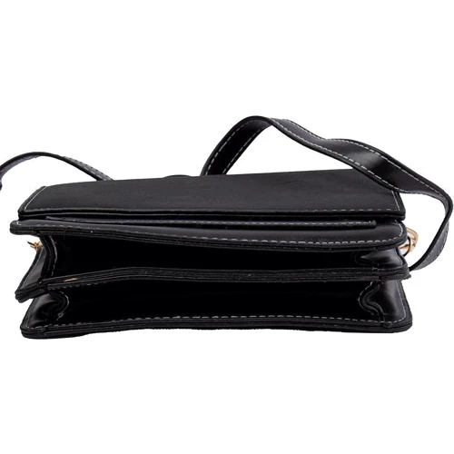 Женская сумка кросс боди Valiria Fashion черная (4DETBI2230-2): Застежка Магнитная