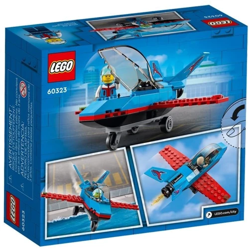 Конструктор LEGO City Каскадерский самолет (60323): Серия City