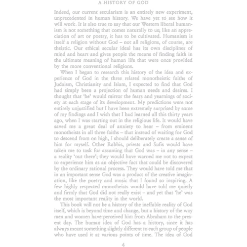 Karen Armstrong: A History Of God: Обкладинка Мягкая