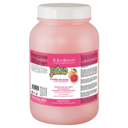 Шампунь Iv San Bernard Pink Grapefruit для средней шерсти с грейпфрутом и витамином В6 3.25 л (1555 NSHAPO3250)