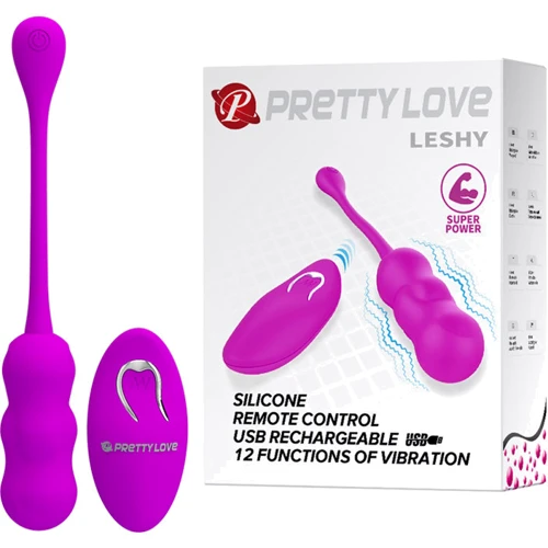 Виброяйцо Pretty Love Lechy Wireless Egg Purple