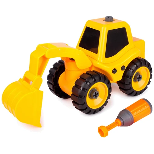 Набор трактор KAILE TOYS с аксессуарами , разборная модель с отверткой (KL716-3): Производитель KAILE TOYS