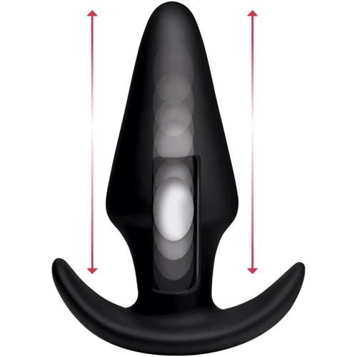 Анальная пробка с толчками ThumpIt 7X Medium Thumping Anal Plug