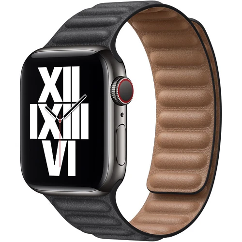 Аксесуар для Watch Apple Leather Link Black Size S / M (MY9A2) for Apple Watch 38 / 40mm