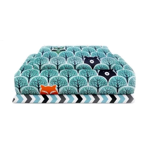 Комплект детского постельного белья Cosas Bear Wood Zigzag (4822052021149)