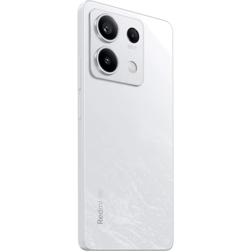 Смартфон Xiaomi Redmi Note 13 5G 8/256GB Arctic White (Global, NFC): Камера Тройная 108 Мп (f/1.7) + 8 Мп (f/2.2) + 2 Мп (f/2.4) / LED вспышка / HDR / Панорама / Фронтальная камера 16 Мп (f/2.4)