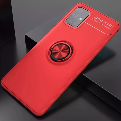 Чехол для телефонов TPU Case TPU PC Deen ColorRing Magnetic Holder Red for Samsung M317 Galaxy M31s: Тип накладка на заднюю часть