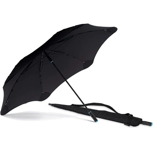 Зонт-трость механический Blunt черный (Bl-Sport-black-blue): Фасон Трость