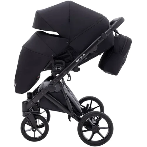 Коляска универсальная 2 в 1 Bair Kiwi Plus Soft BKP-452 черный (680905) фото 7