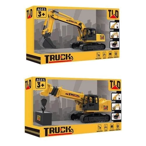 Будтехніка: рухомі деталі, звук, світло (2 види) (584-1-2)