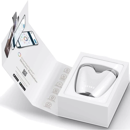 Микротоковый подтягиватель лица GESKE MicroCurrent Face-Lifter 6 в 1 White (GK000015WH01) фото 6
