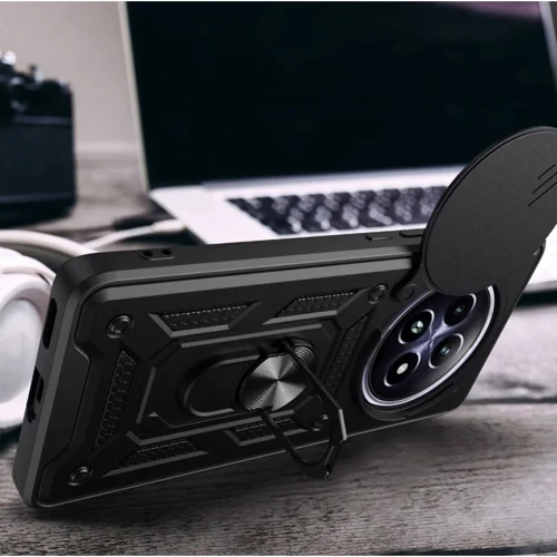 Чехол для телефонов BeCover Military Black for Realme 13 5G (713075): Материал TPU (термополиуретан) и пластик