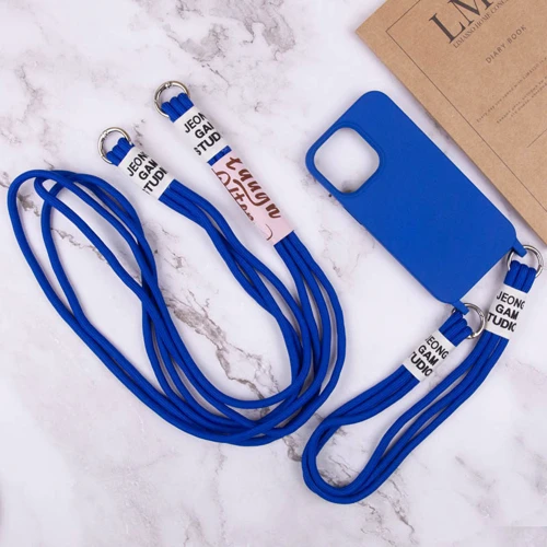 Чехол для iPhone TPU Case two straps California Iris for iPhone 11 фото 5