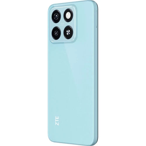 Смартфон ZTE Blade A55 4/128GB Blue (UA UCRF): Камера Двойная 13 Мп (f/1.9) + AI Сam / LED вспышка / Фронтальная 8 Мп