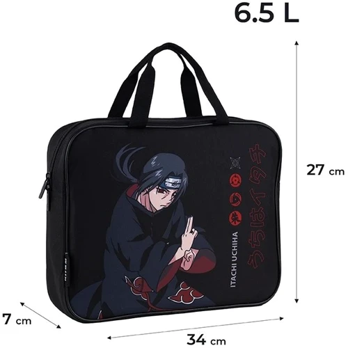 Шкільна текстильна сумка Kite A4 1 відділення 589 Naruto Shippuden (NR24-589): Тип Портфель