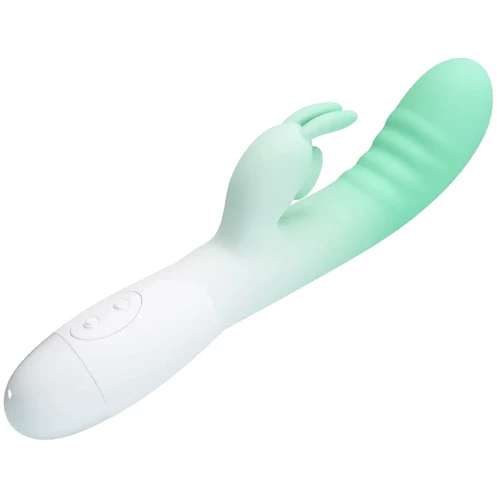 Вибратор LYBAILE Pretty Love Cerberus Rabbit Vibrator Light Green (BI-014795-A1B)