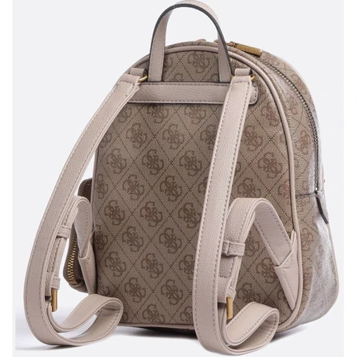Жіночий рюкзак GUESS HOUSE PARTY BACKPACK світло-коричневий (HWSB8686320-LTL): Тип ручки Плечевой ремень, Короткая ручка