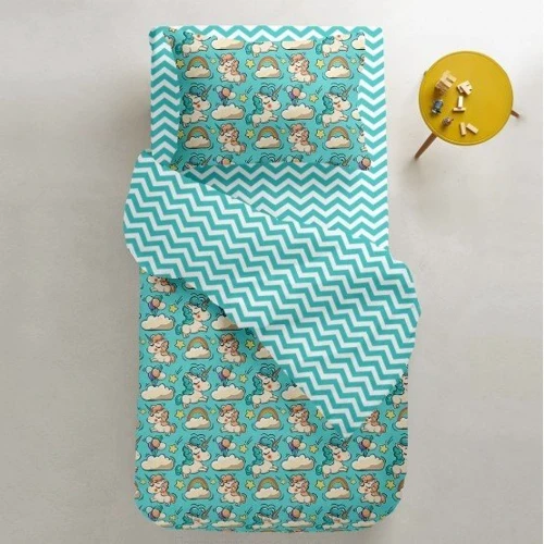 Простынь Cosas Zigzag mint 120х60 см (4822052052402)