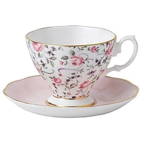 Набір чашка з блюдцем для еспресо Royal Albert New Country Roses Confetti (2 пр) (ROSCON26136)