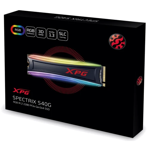 ADATA XPG Spectrix S40G 512 GB (AS40G-512GT-C): Тип накопичувача внутрішній