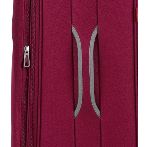 Чемодан Gabol Zambia (M) Burgundy бордовый (113446-026): Застежка Молния