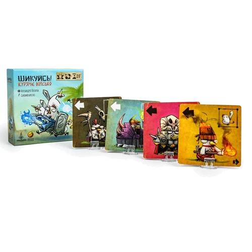 Настольная игра Стройся! Куриное войско (Regroup! Chicken Army) (UA) (1004094) фото 13