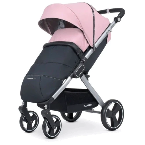 Коляска прогулочная El Camino ME 1053N DYNAMIC PRO Pale Pink Розовый (ME 1053N Pale Pink EL CAMINO): Возможность установки люльки нет