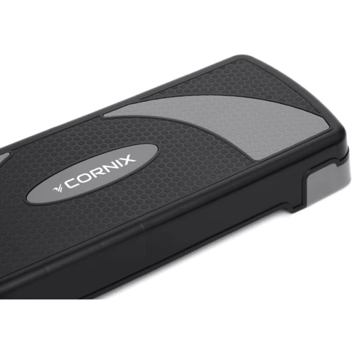 Степ платформа и балансировочная платформа Cornix 3-ступенчатая 78 х 29 х 10-20 см XR-0184 Black/Grey: Тип степ-платформы Регулируемые