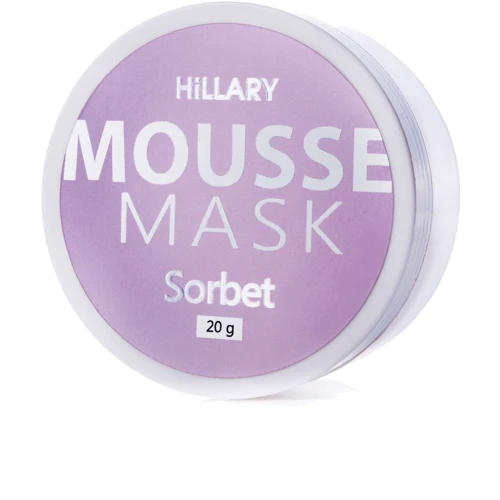 HiLLARY Mousse Mask Sorbet 20 g Мусс-маска для лица смягчающая