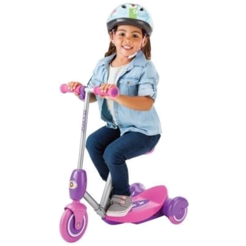 Електросамокат Razor Lil 'E 6v Seated Pink: Допустиме навантаження, кг 20 кг
