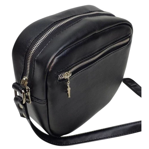 Женская сумка кросс боди Sambag черная с мехом (50223601): Пол Женский