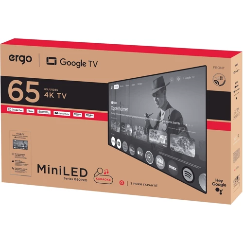 Телевизор Ergo 65MQ90PRO