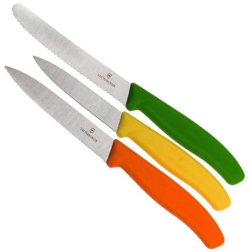 Набір кухонних ножів Victorinox SwissClassic Paring Set 3 пр. (6.7116.31G) фото 8
